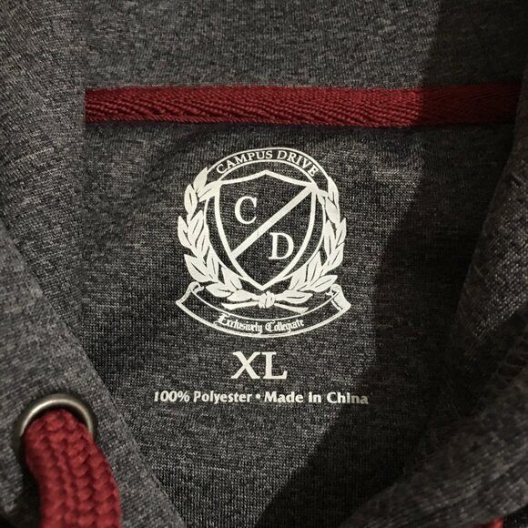 FSU Florida State Seminoles Mens Gray Sweatshirt Hoodie Pullover Size XL - Picture 3 of 6